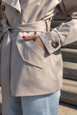 Жакет Mila Nova Q-104 бежевый — изображение 6