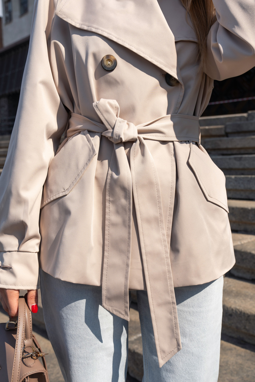 Жакет Mila Nova Q-104 бежевый — изображение 8