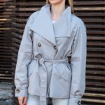 Жакет Mila Nova Q-104 серый