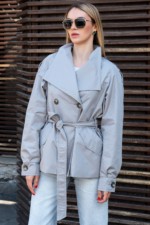 Жакет Mila Nova Q-104 серый