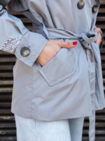 Жакет Mila Nova Q-104 серый — изображение 7