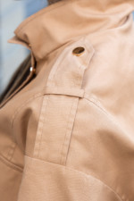 Демисезонный бомбер Mila Nova Q-105 кемел — изображение 10