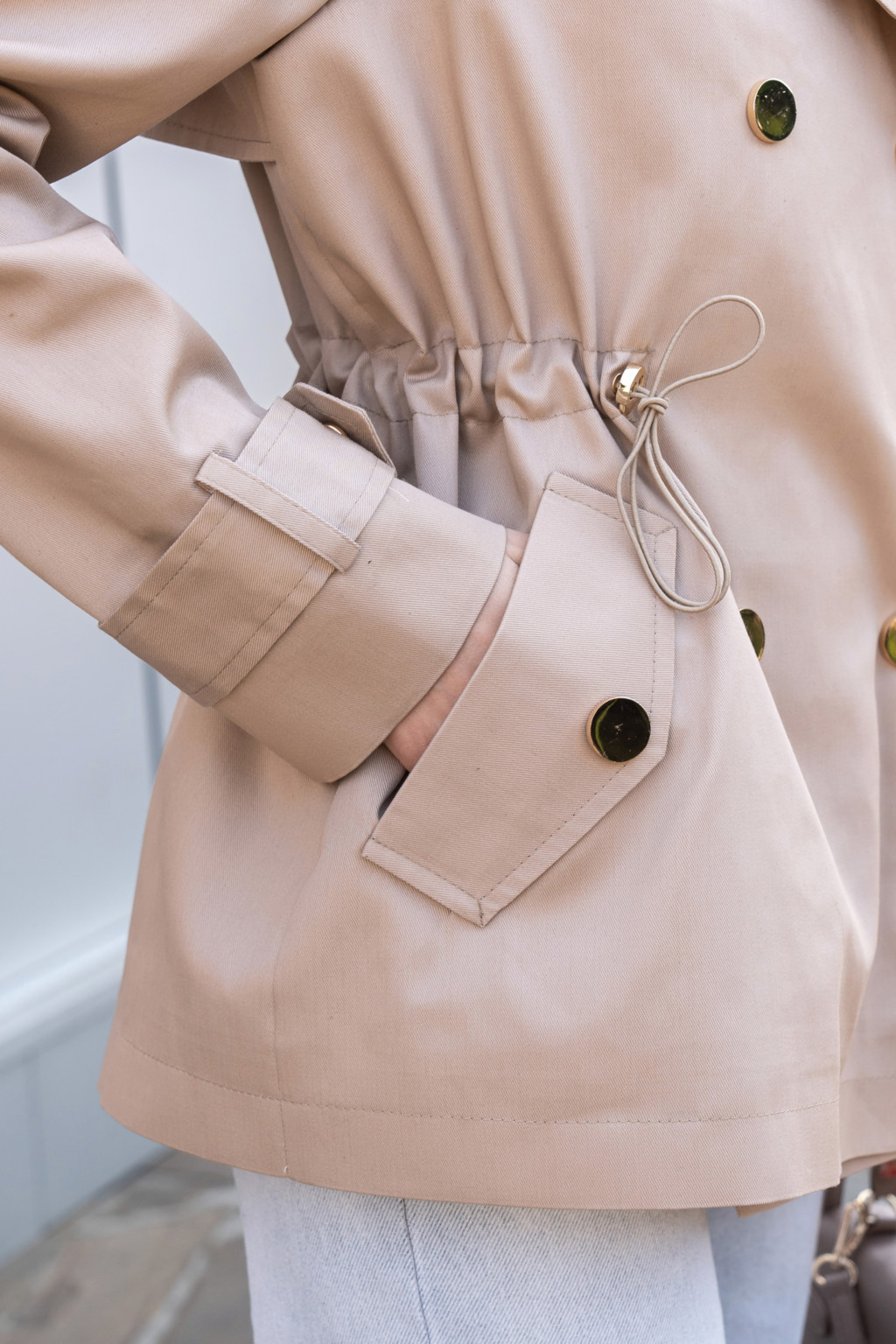 Жакет Mila Nova Q-106 бежевый — изображение 6