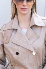 Жакет Mila Nova Q-106 бежевый — изображение 7