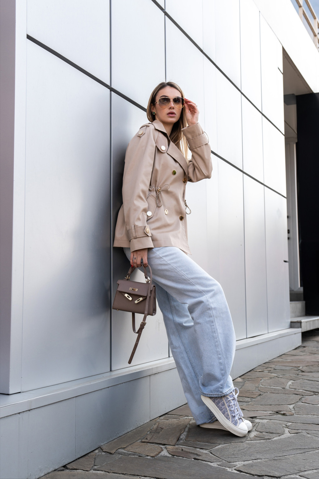 Жакет Mila Nova Q-106 бежевый — изображение 3