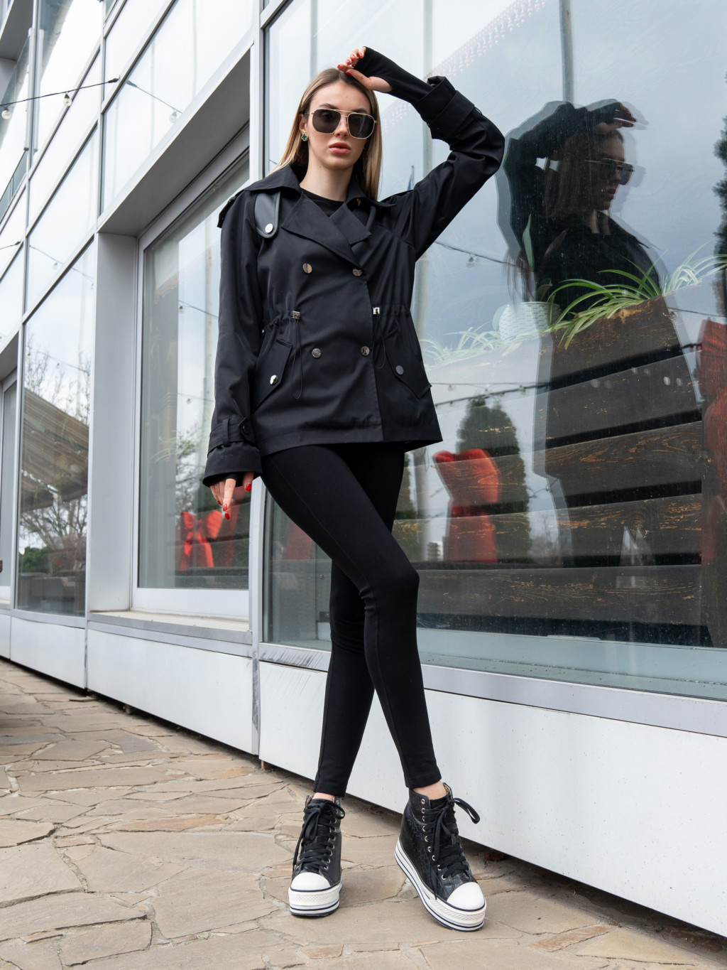 Жакет Mila Nova  Q-106 черный — изображение 9