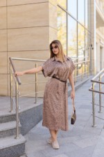 Летнее платье Mila Nova Ф-194 бежевый — изображение 2