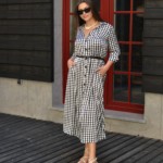 Летнее платье Mila Nova Ф-80 черный+белый