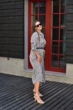 Летнее платье Mila Nova Ф-80 черный+белый — изображение 2