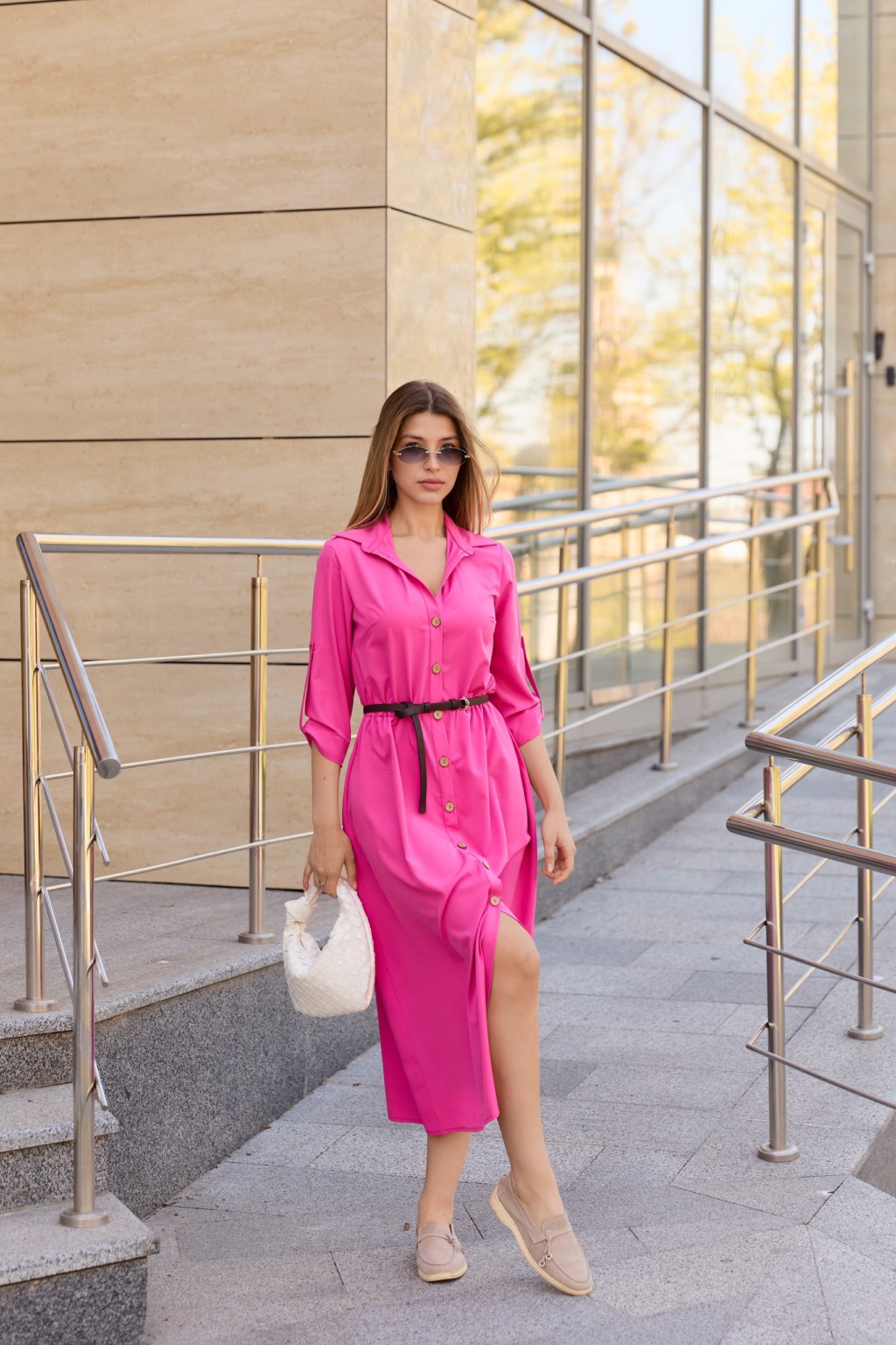 Летнее платье Mila Nova Ф-80 малиновый — изображение 5