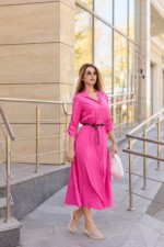 Летнее платье Mila Nova Ф-80 малиновый — изображение 3