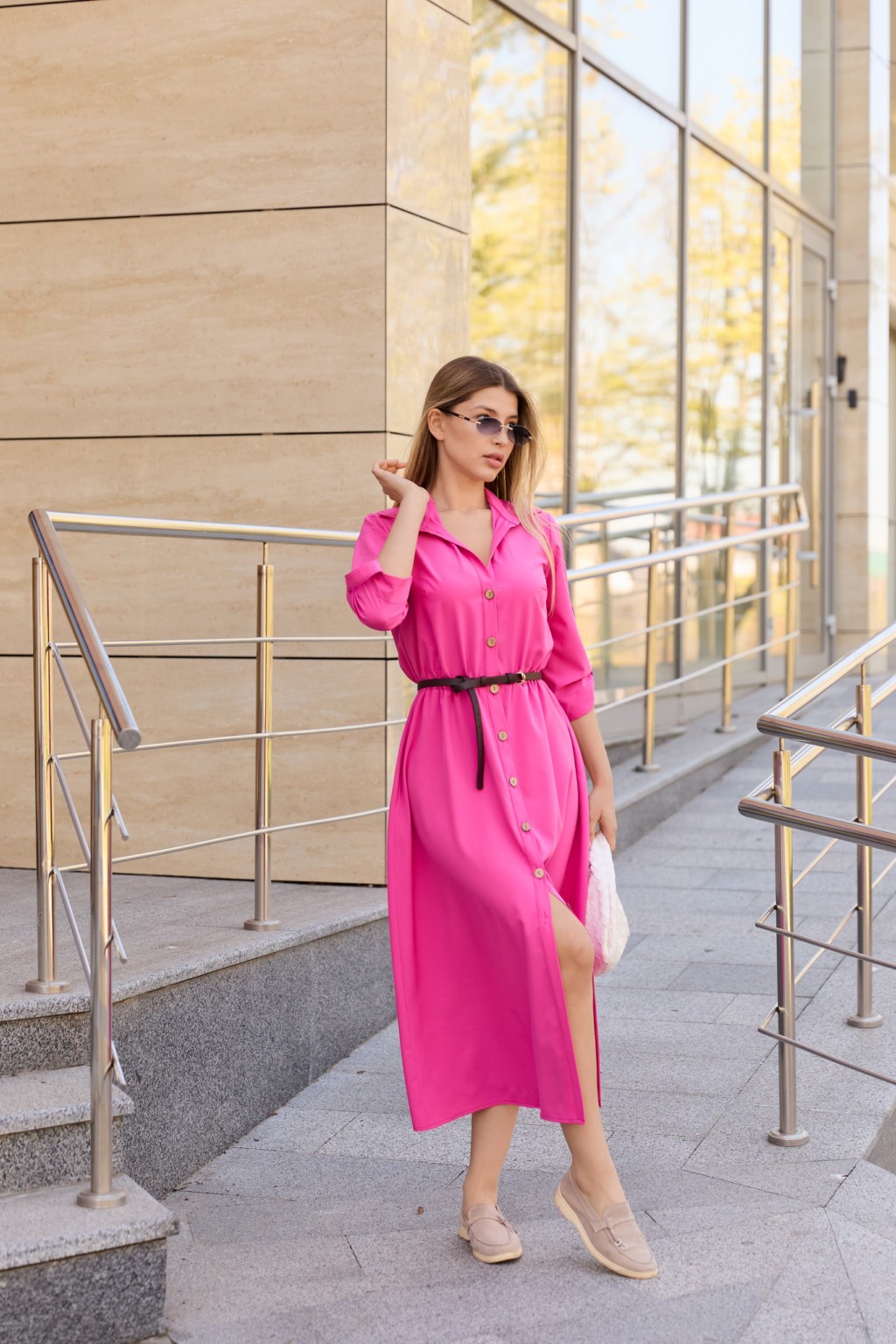 f-80malina4 Летнее платье Mila Nova Ф-80 малиновый — изображение 1