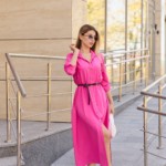 Летнее платье Mila Nova Ф-80 малиновый