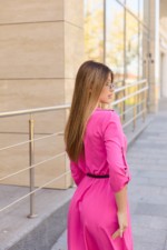 Летнее платье Mila Nova Ф-80 малиновый — изображение 6