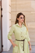 Летнее платье Mila Nova Ф-80 салатовый — изображение 4