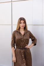 Летнее платье Mila Nova Ф-80 терракотовый — изображение 3