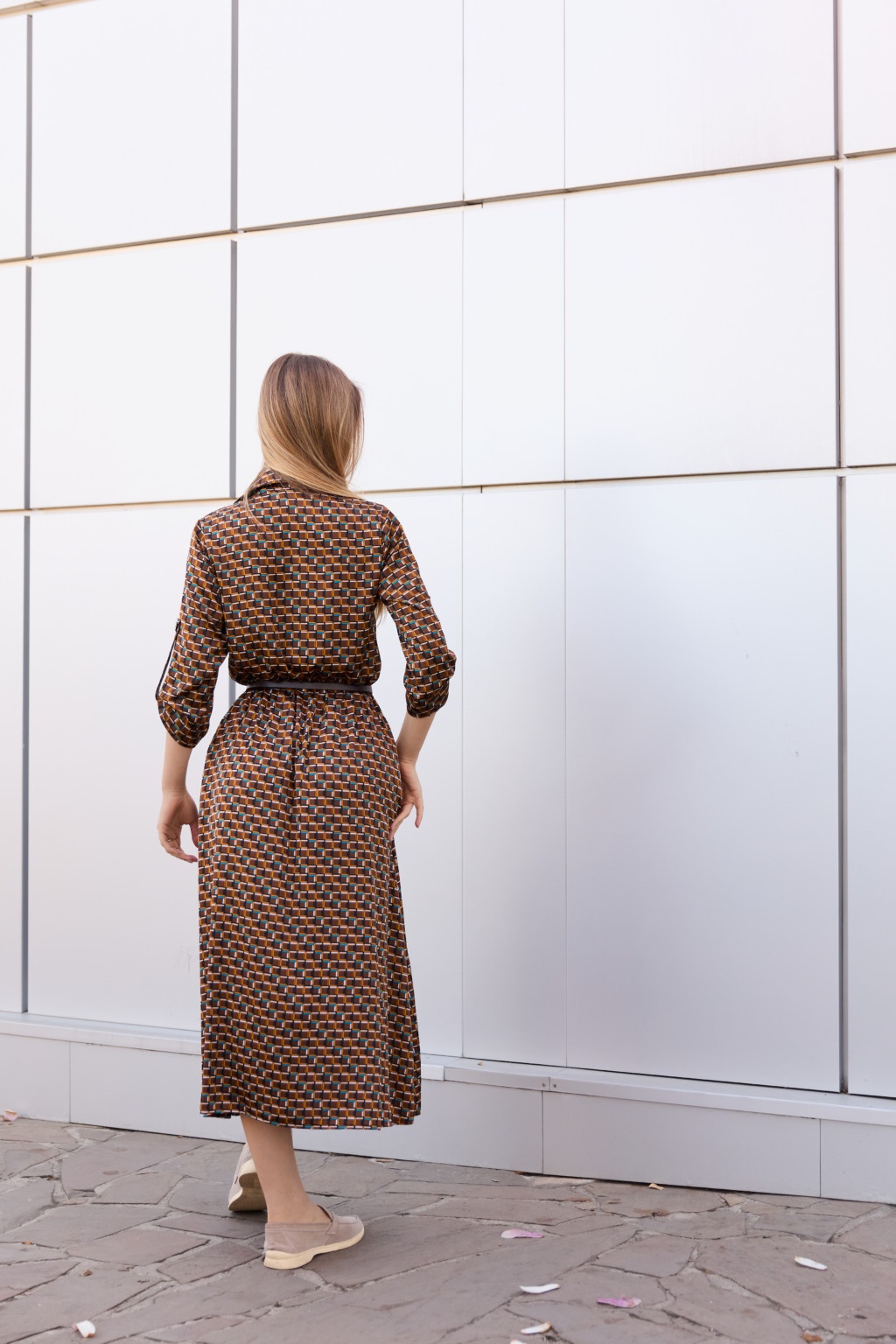 Летнее платье Mila Nova Ф-80 терракотовый — изображение 2