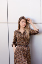 Летнее платье Mila Nova Ф-80 терракотовый — изображение 5