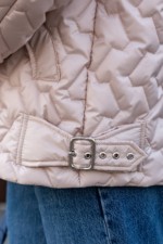 Демисезонная куртка Mila Nova К-365 молоко — изображение 6