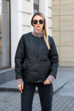 Демисезонная куртка Mila Nova К-370 черный