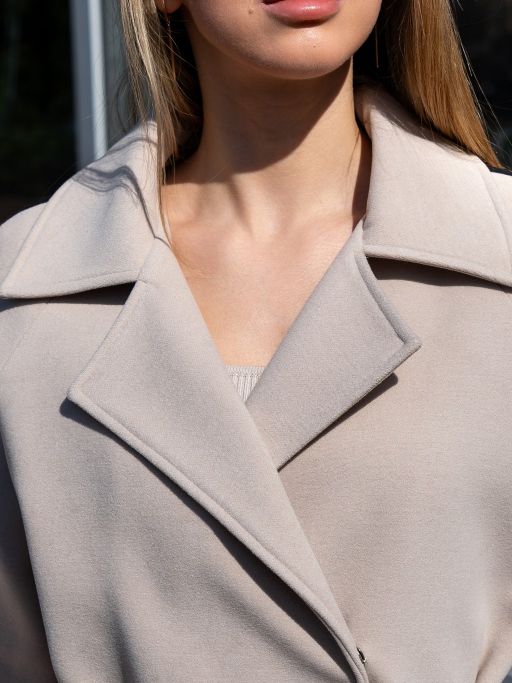 Демисезонное пальто Mila Nova ПВ-187 молоко+капучино — изображение 8