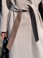 Демисезонное пальто Mila Nova ПВ-187 молоко+капучино — изображение 9