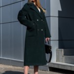 Демисезонное пальто Mila Nova ПВ-378 зеленый