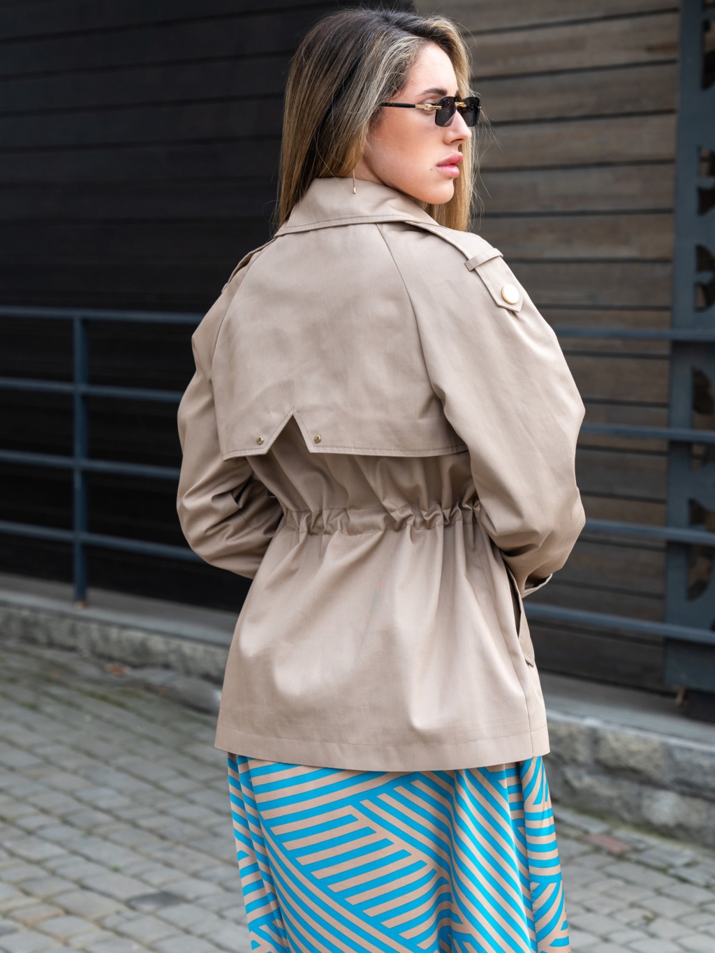 Жакет Mila Nova Q-106 бежевый — изображение 14