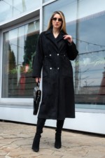 Демисезонный тренч Mila Nova Q-99ех черный