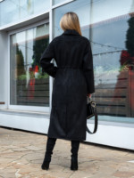 Демисезонный тренч Mila Nova Q-99ех черный — изображение 5