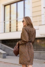 Летнее платье Mila Nova Ф-196 терракотовый — изображение 5