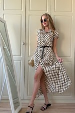 Летнее платье Mila Nova Ф-84 айвори — изображение 3