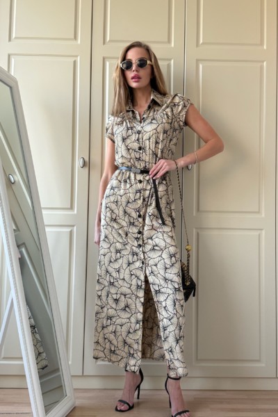 Летнее платье Mila Nova Ф-84 кремовый