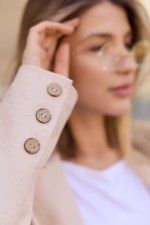 Летний жакет Mila Nova J-44 бежевый — изображение 5