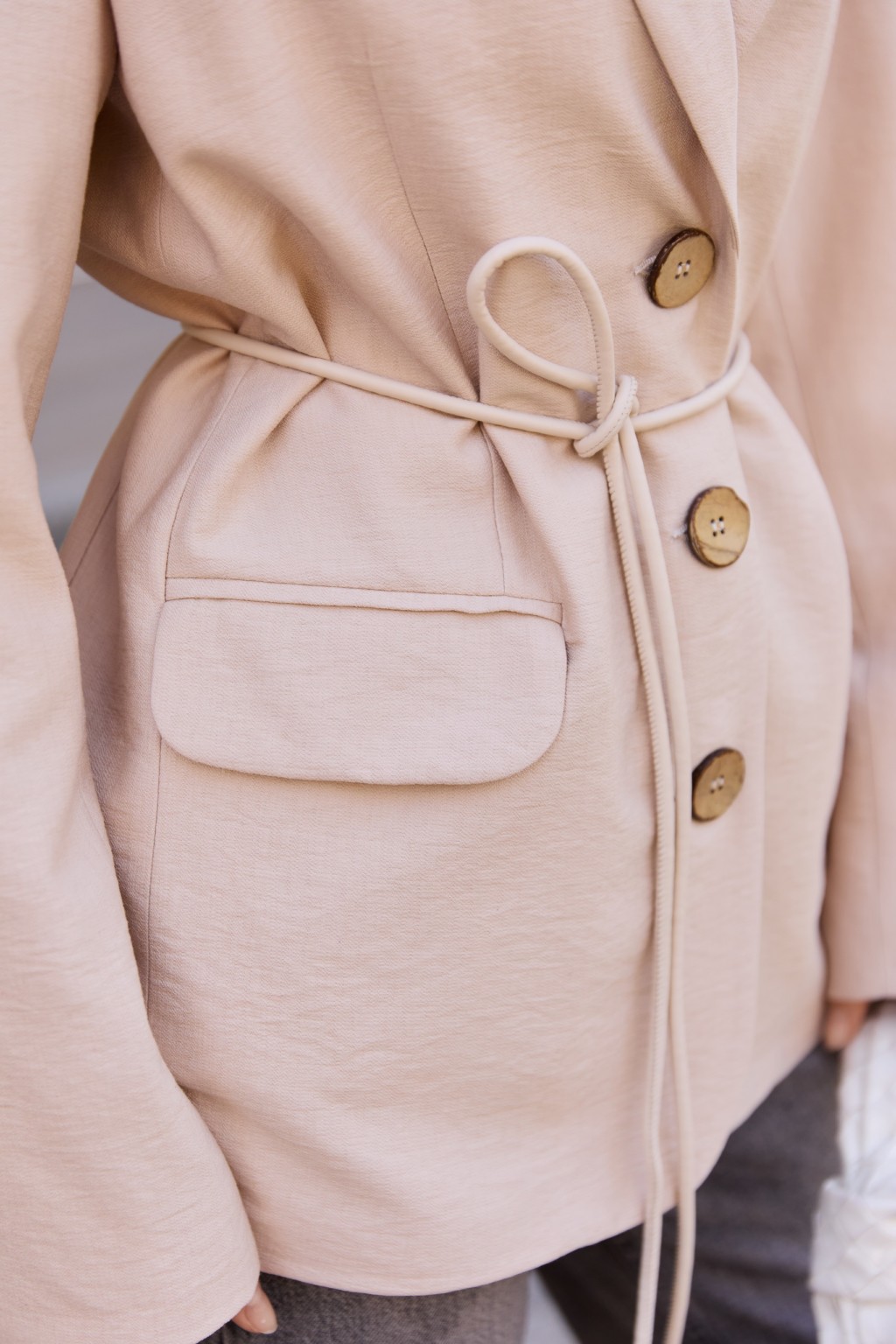 Летний жакет Mila Nova J-44 бежевый — изображение 3