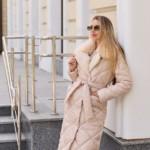 Зимнее пальто Mila Nova ПВ-318 бежевый