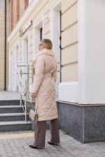 Зимнее пальто Mila Nova ПВ-318 бежевый — изображение 3