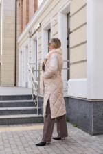 Зимнее пальто Mila Nova ПВ-318 бежевый — изображение 4