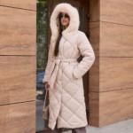 Зимнее пальто Mila Nova ПВ-319 бежевый