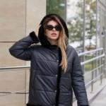 Зимняя куртка Mila Nova К-349 черный