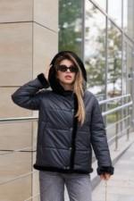 Зимняя куртка Mila Nova К-349 черный