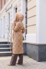Зимнее пальто Mila Nova ПВ-319 кемел+кемел — изображение 3