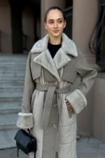 Зимнее Пальто Mila Nova ПВ-371 капучино — изображение 2