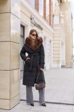 Зимнее пальто Mila Nova ПВ-375 кап, черный — изображение 2