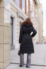 Зимнее пальто Mila Nova ПВ-375 кап, черный — изображение 3