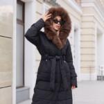 Зимнее пальто Mila Nova ПВ-375 кап, черный