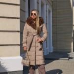 Зимнее пальто Mila Nova ПВ-375 кап, капучино