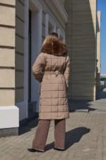 Зимнее пальто Mila Nova ПВ-375 кап, капучино — изображение 3