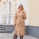 Зимнее пальто Mila Nova ПВ-318 кемел+кемел