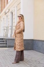 Зимнее пальто Mila Nova ПВ-318 кемел+кемел — изображение 5